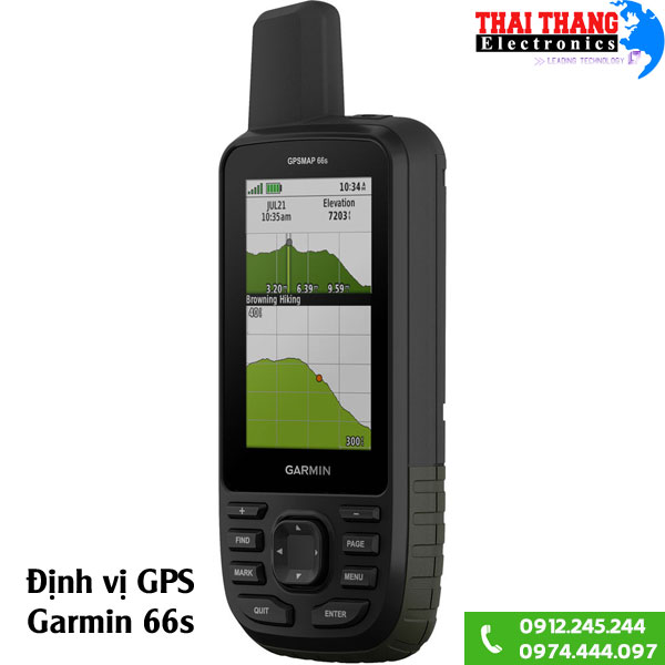 Định vị vệ tinh chuyên dụng Garmin 66s