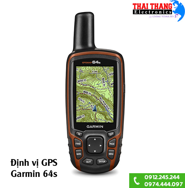 Máy định vị vệ tinh cầm tay Garmin 64s