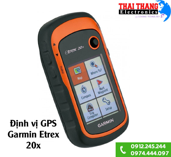 Định vị vệ tinh GPS cầm tay Garmin ETrex 20x