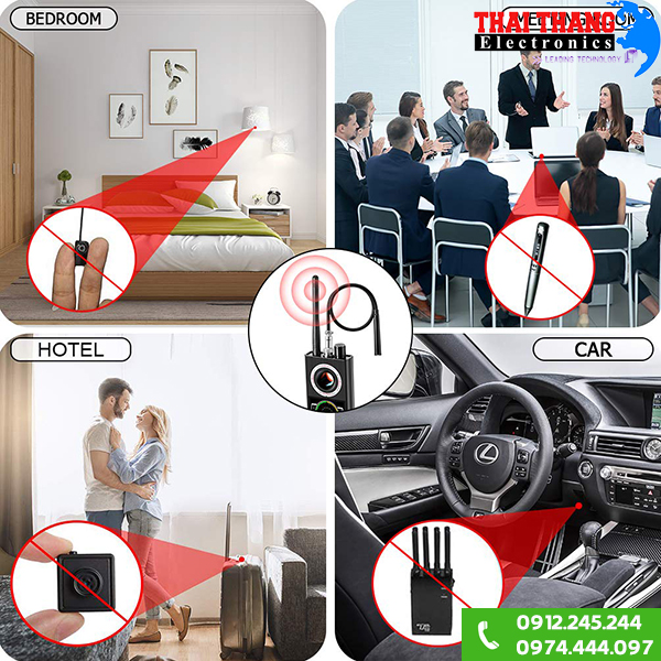 Thiết bị phát hiện camera ngụy trang thiết bị nghe lén K68