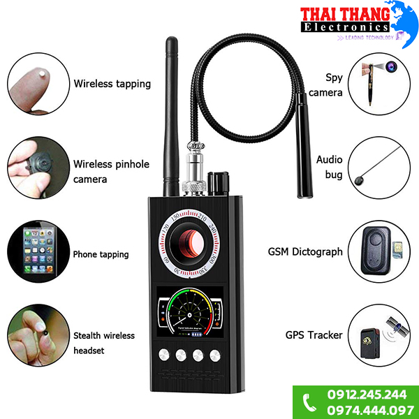 Phát hiện camera ngụy trang thiết bị nghe lén