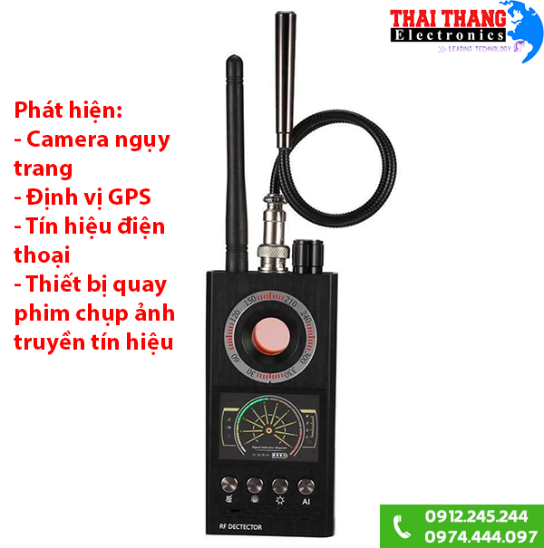 Thiết bị phát hiện camera ngụy trang thiết bị nghe lén K68