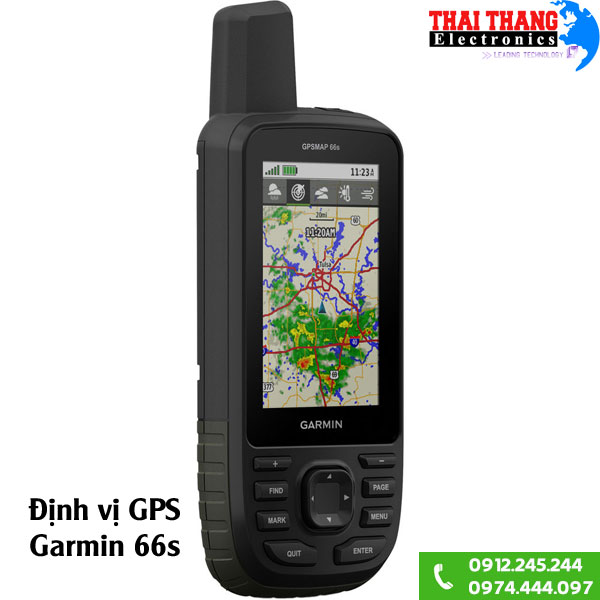 Định vị vệ tinh chuyên dụng Garmin 66s