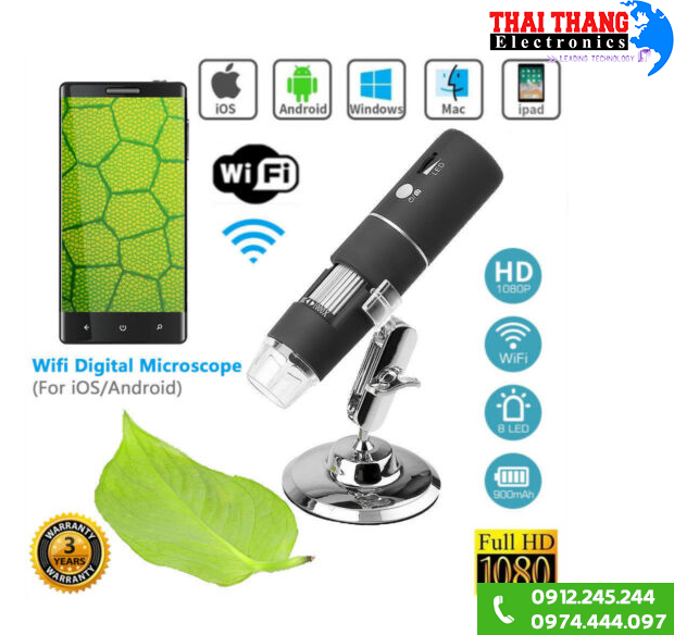 Kính hiển vi điện tử Wifi WFDM120