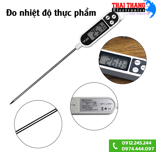 Thiết bị đo nhiệt độ thực phẩm TP300