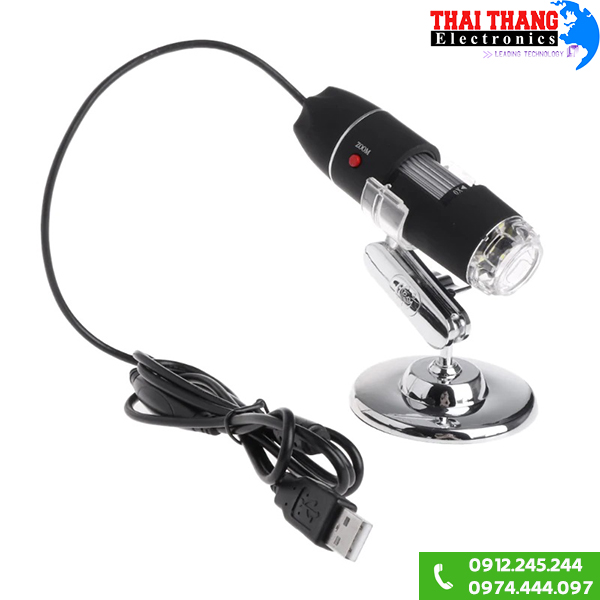 Kính hiển vi điện tử USB DM43 Zoom 1600x