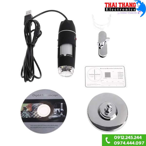 Kính hiển vi điện tử USB DM43 Zoom 1600x