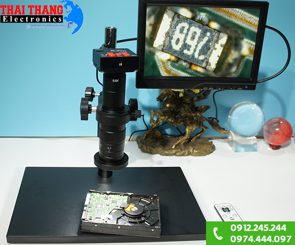 Kính hiển vi soi mạch 16MP kèm màn hình