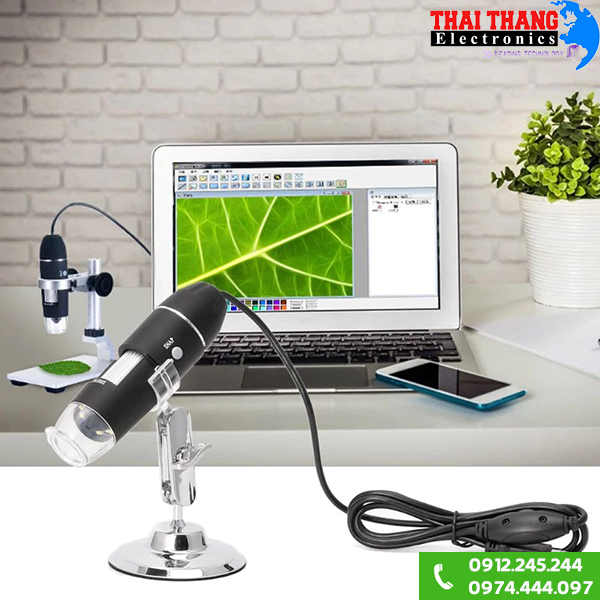 Kính hiển vi điện tử USB DM38 Zoom 1000x