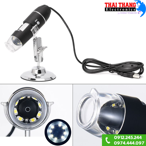 Kính hiển vi điện tử USB DM38 Zoom 1000x