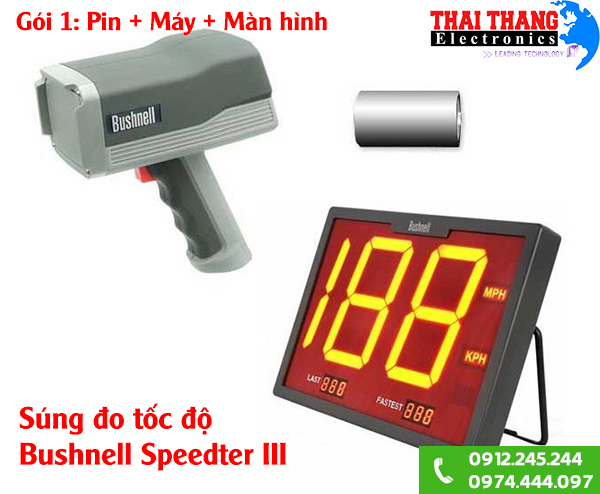 Súng bắn tốc độ cầm tay 10-200mph