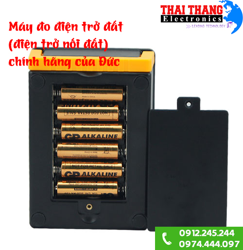 Máy đo điện trở nối đất hàng chính hãng Đức