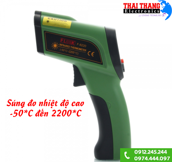 Súng đo nhiệt độ từ xa 2200 độ sản xuất tại Đức
