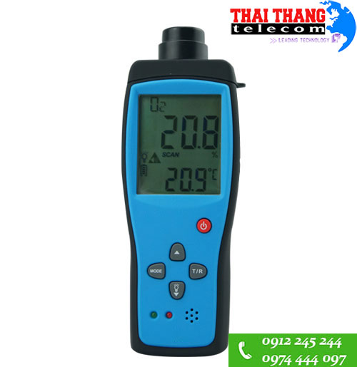 Máy phát hiện khí Oxy O2 trong không khí