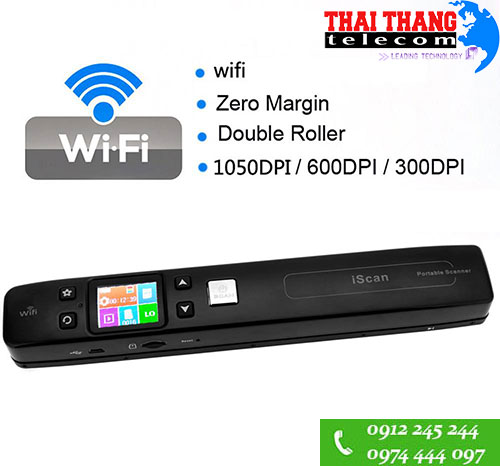 Máy scan cầm tay ISCAN có wifi màn hình hiển thị