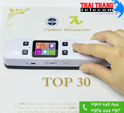 Máy scan cầm tay ISCAN có wifi màn hình hiển thị