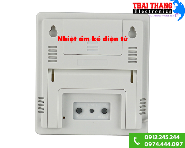 Nhiệt ẩm kế điện tử AR867 đo nhiệt độ, độ ẩm, đồng hồ báo thức