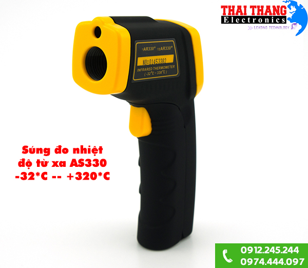 Súng đo nhiệt độ hồng ngoại AS330 -32 đến 330 độ C