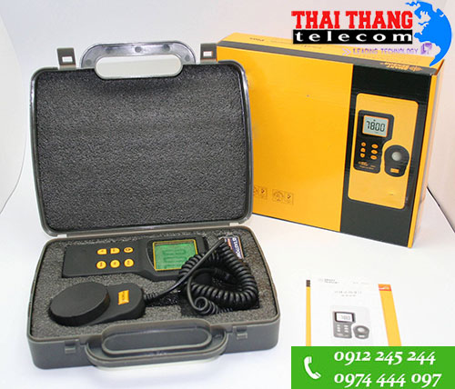 Thiết bị đo cường độ ánh sáng cầm tay 200000 lux
