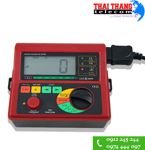 Thiết bị đo dòng điện rò RCD(ELCB) chính xác cao