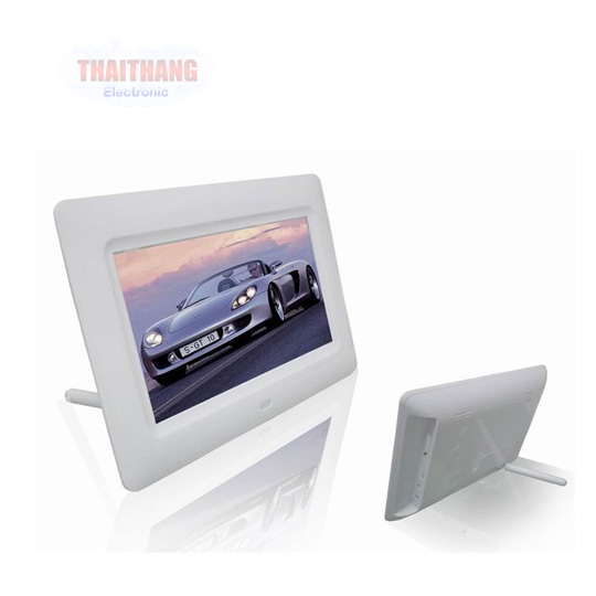 Khung ảnh kỹ thuật số 7 inch Taiwan chính hãng