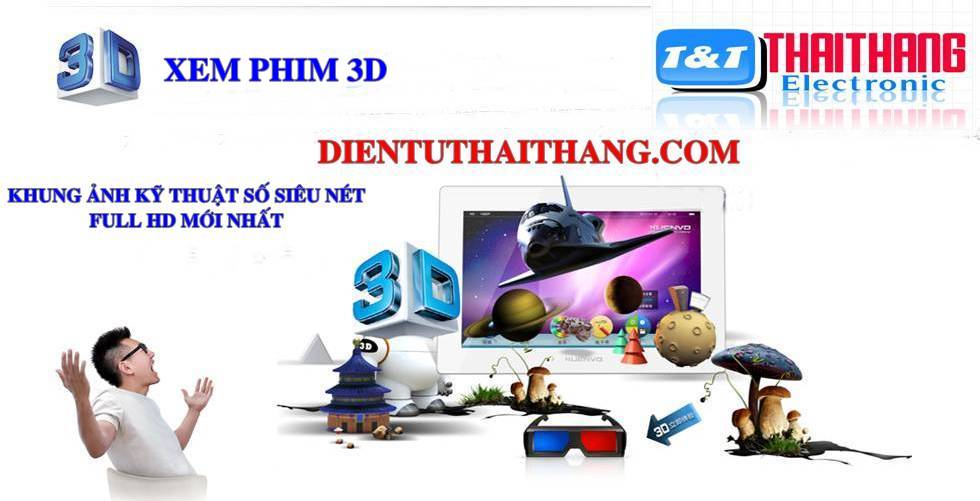 Khung ảnh số chuẩn full HD siêu nét 3D 17inch