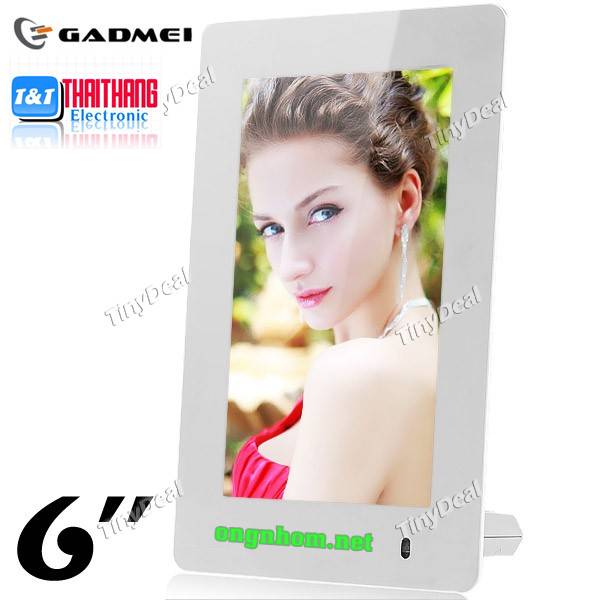 KHUNG ẢNH SỐ GADMEI 6" TAIWAN
