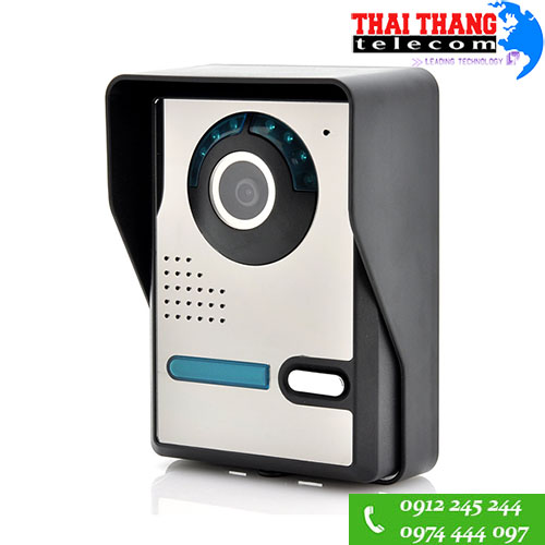 Chuông cửa không dây có màn hình 7 Inch cảm ứng CHKD300