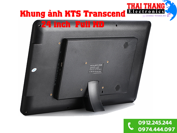 Khung ảnh số Transcend 24 inch Full HD 1920x1080