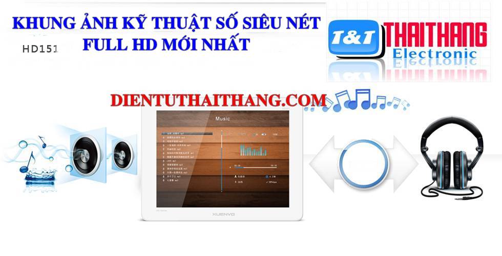 Khung ảnh số 3D chuất lượng cao full HD siêu nét