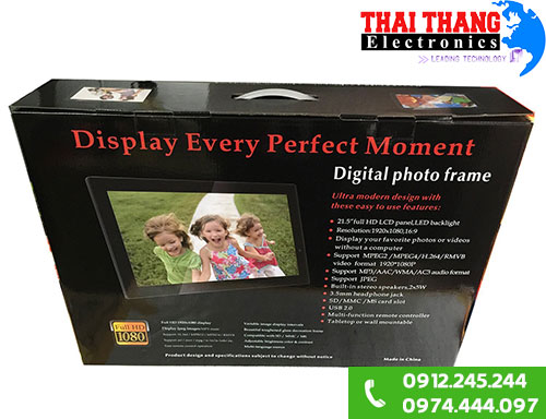 Khung ảnh số 22 inch Full HD siêu nét