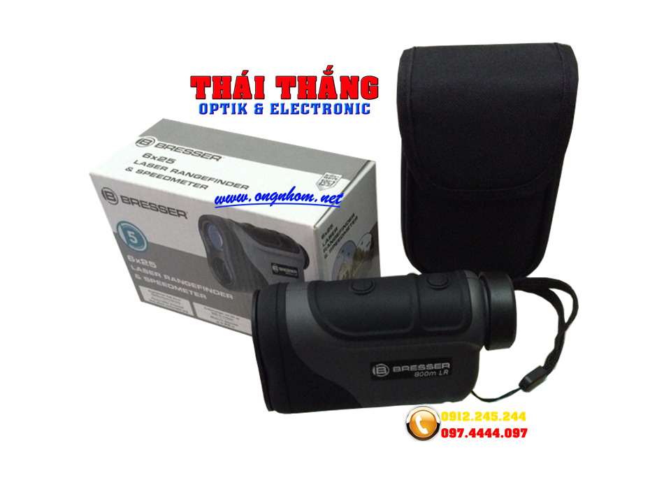 Ống nhòm đo khoảng cách cầm tay Bresser 6x25 800m