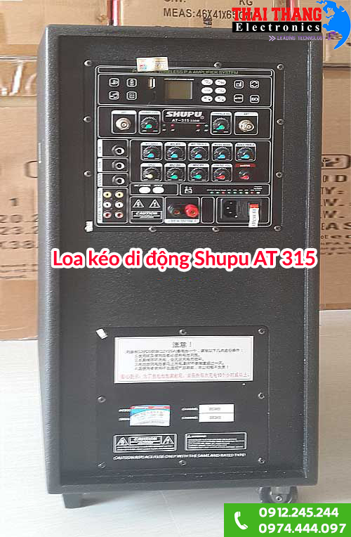 Loa vali kéo di động loa hát karaoke Shupu AT 315