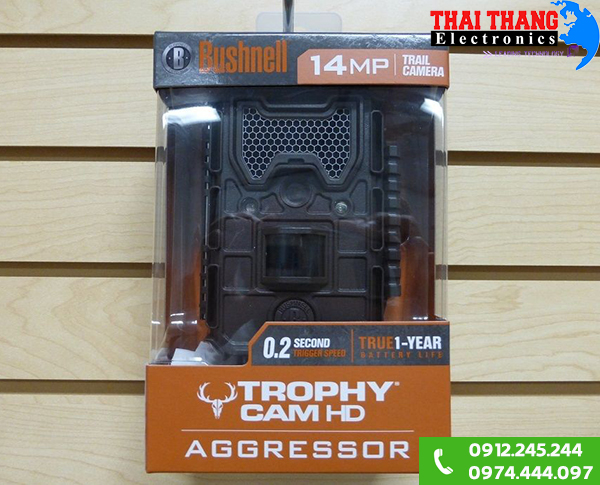 Máy bẫy ảnh chuyên nghiệp Bushnell 14MP 0.2s
