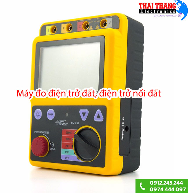 Máy đo điện trở đất, đồng hồ đo điện trở đất Germany