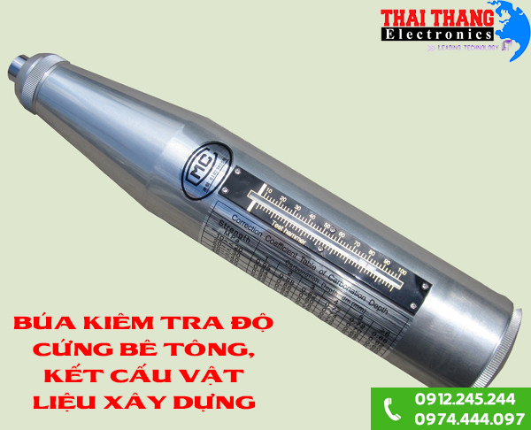 Máy đo độ cứng bê tông cầm tay chính hãng