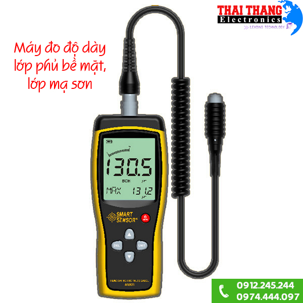 Máy đo độ dày lớp sơn mạ chính hãng Đức