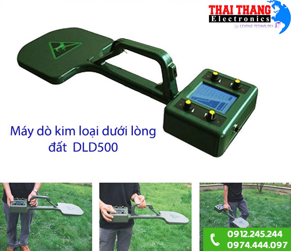 Máy dò kim loại dưới lòng đất cầm tay DLD500