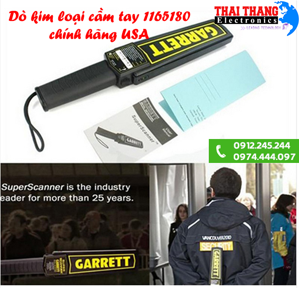 Máy dò kim loại Garret Super scanner 1165180