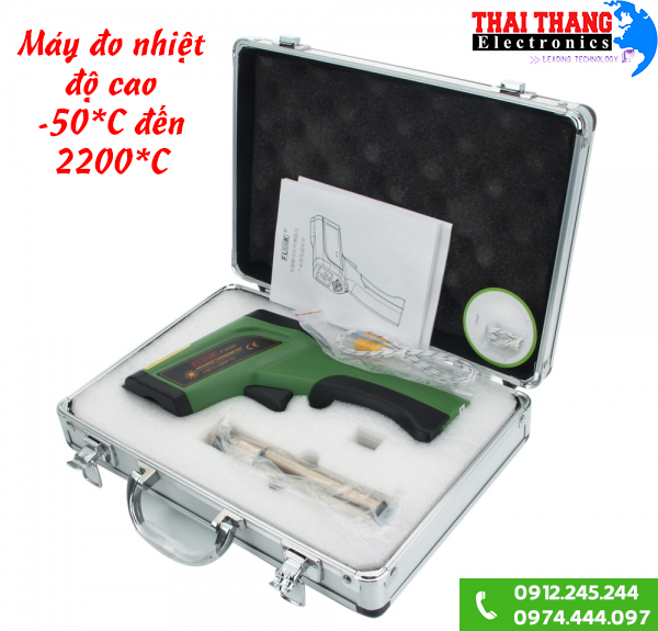 Súng đo nhiệt độ từ xa 2200 độ sản xuất tại Đức
