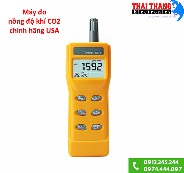 Máy đo nồng độ khí CO2 chính hãng USA
