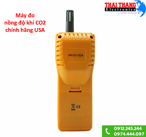 Máy đo nồng độ khí CO2 chính hãng USA