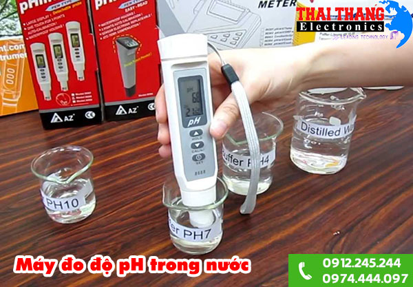 Máy đo độ PH cầm tay chính hãng giá rẻ