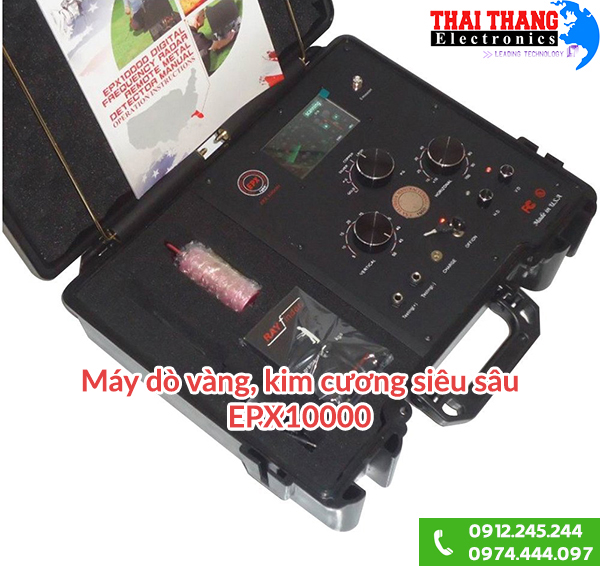 Máy dò vàng, kim cương mới nhất sâu nhất EPX10000