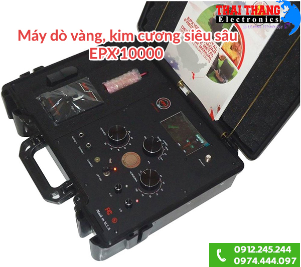 Máy dò vàng, kim cương mới nhất sâu nhất EPX10000