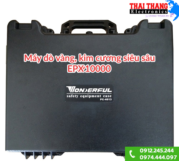 Máy dò vàng, kim cương mới nhất sâu nhất EPX10000