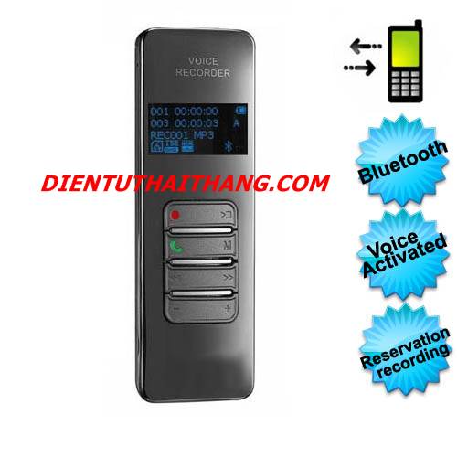 MÁY GHI ÂM BLUTOOTH SIÊU NÉT CHUYÊN DỤNG