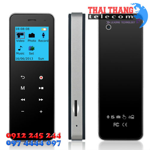 Máy ghi âm, quay video chuyện dụng 8MP