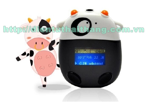 Máy nghe nhạc Mp3 hình bò đáng yêu