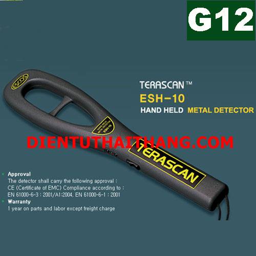 MÁY RÀ KIM LOẠI CẦM TAY Terascan ESH10